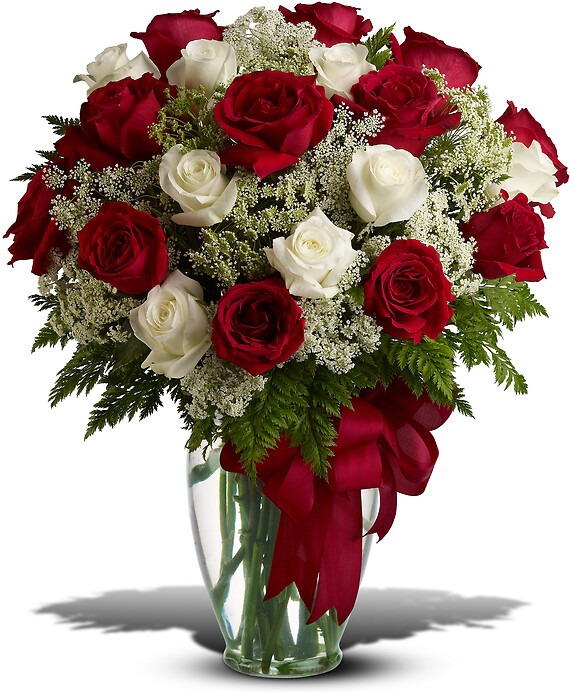 Love's Divine Arrangement - 24 Long Stemmed Roses