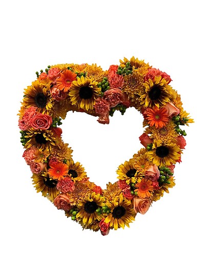 Large Eternal Fall Heart