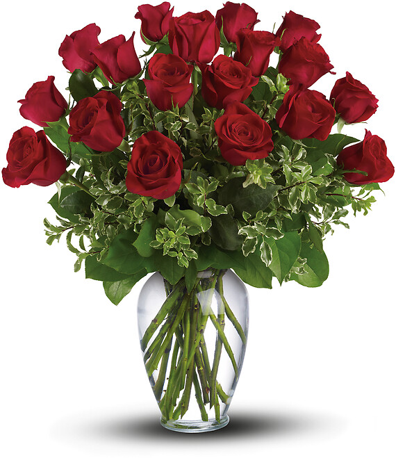 Always on My Mind - 12 Long Stemmed Red Roses