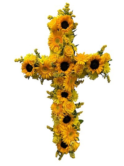 Heaven's Golden Light Cross