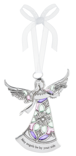 Angels By Your Side Window Ornament