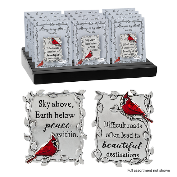 Cardinal Visor Clip - $9.00 Each